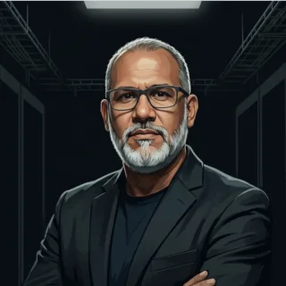 Portrait of Mauricio Rivas M.